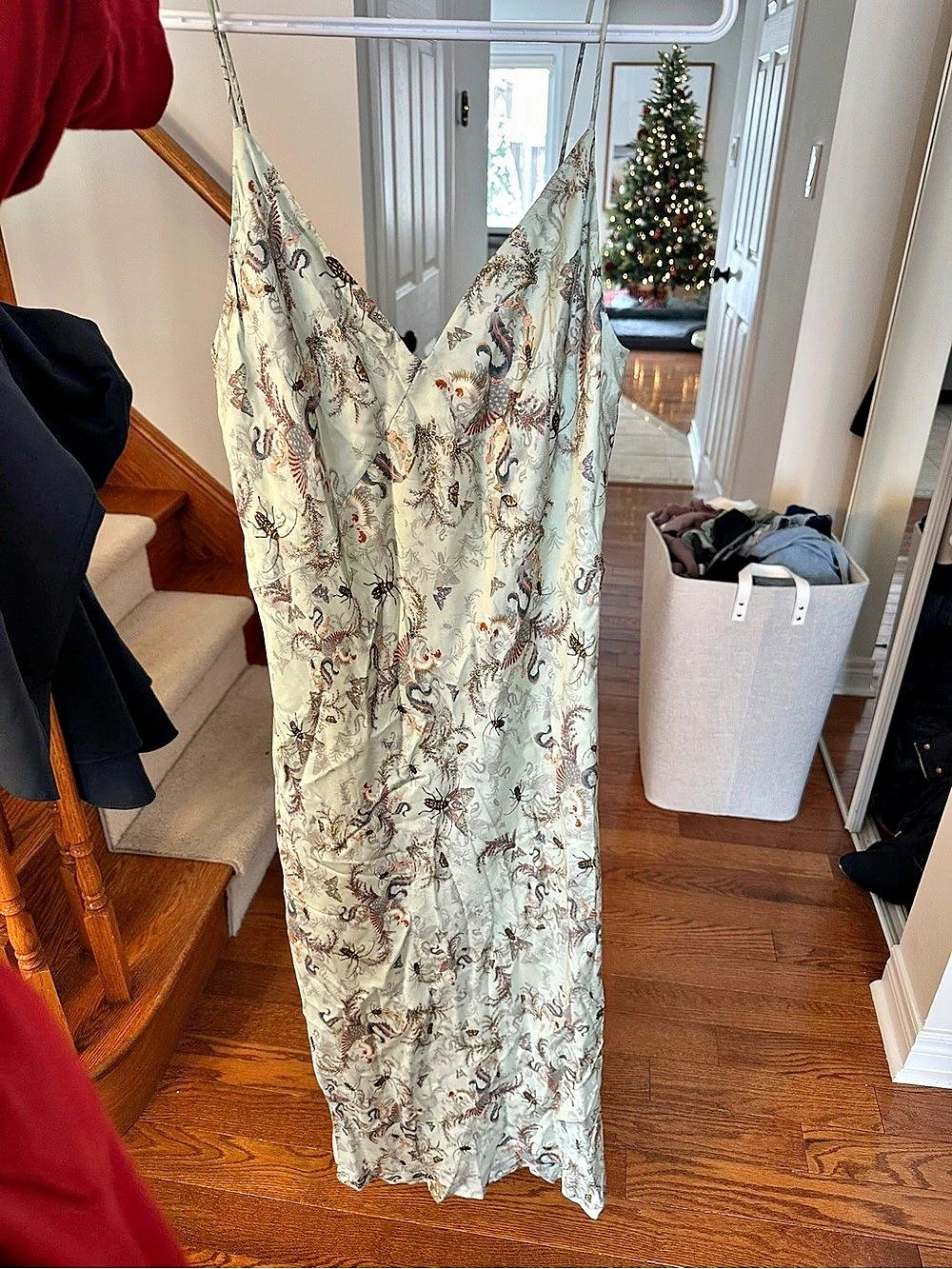 All saints Maxi/Midi silk Dress